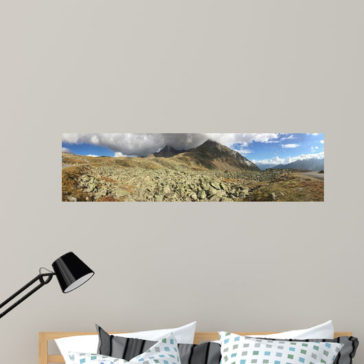 Rocky Alpes Countryside Wall Mural