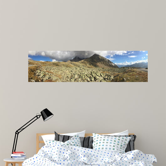 Rocky Alpes Countryside Wall Mural