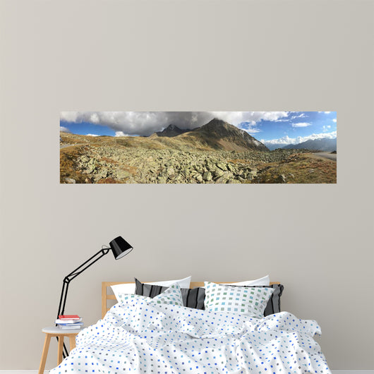 Rocky Alpes Countryside Wall Mural
