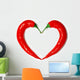 love chili peppers Wall Decal