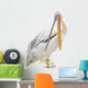 Big Beautiful White Pelican Wall Decal