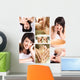 Beauty spa and massage collage Wall Mural