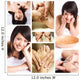 Beauty spa and massage collage Wall Mural
