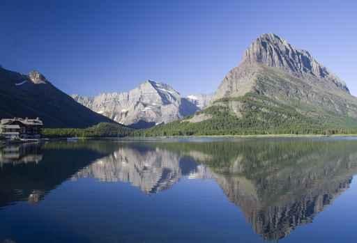 Swiftcurrent Lake Wall Decal