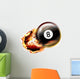 Pool ball shot Wall Decal