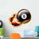 Pool ball shot Wall Decal