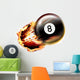 Pool ball shot Wall Decal