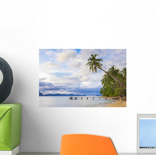 Palm Trees Dolarog Beach Wall Decal
