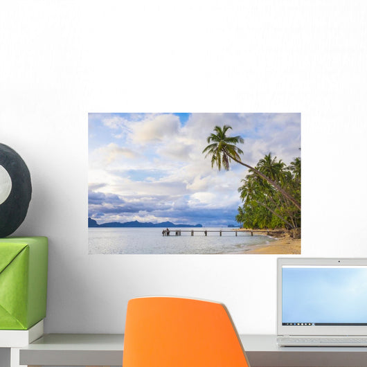Palm Trees Dolarog Beach Wall Decal