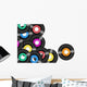 vinyl records Wall Decal