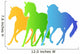 Horses Silhouettes Wall Decal