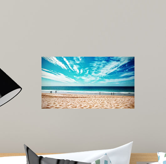 One Day at the Beach Wall Mural