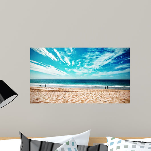 One Day at the Beach Wall Mural