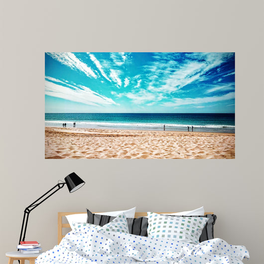 One Day at the Beach Wall Mural