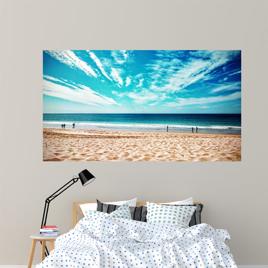 One Day at the Beach Wall Mural