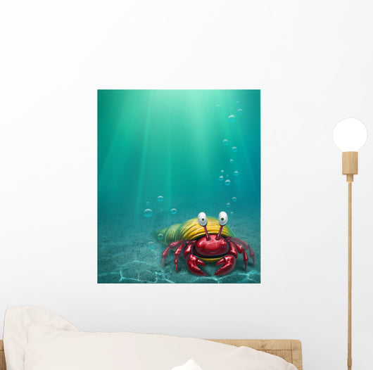Crab Wall Mural