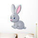 Cute rabbit cartoon Wall Decal