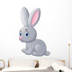 Cute rabbit cartoon Wall Decal