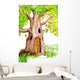 Illustration Fairytale Tree with Wall Mural