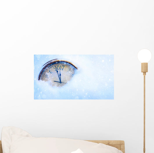 Art 2017 Happy New Wall Decal