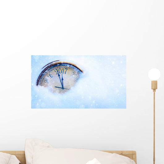 Art 2017 Happy New Wall Decal