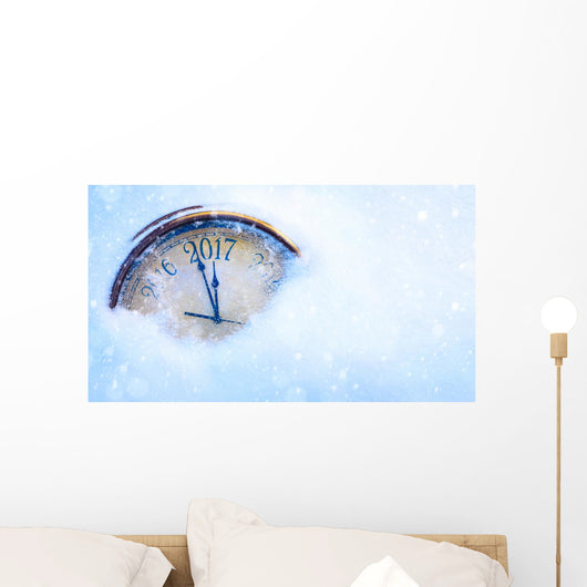 Art 2017 Happy New Wall Decal