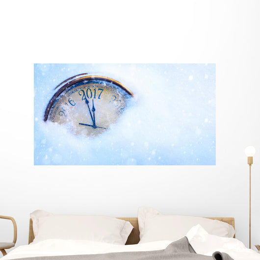 Art 2017 Happy New Wall Decal