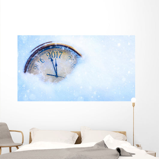 Art 2017 Happy New Wall Decal