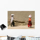 Walk Afghan Children Kabul Wall Decal