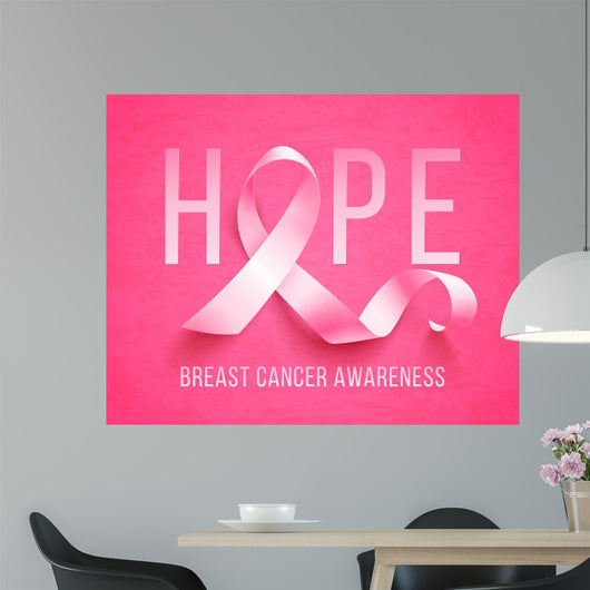 Breast cancer awareness Wall Mural