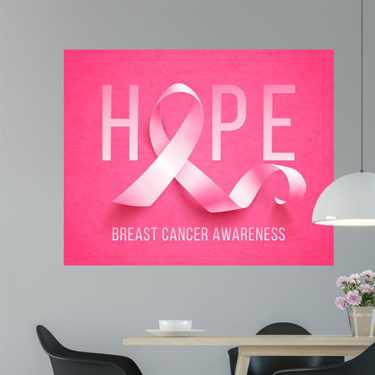 Breast cancer awareness Wall Mural