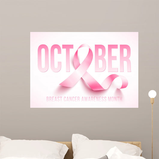 Breast cancer awareness Wall Mural