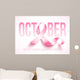 Breast cancer awareness Wall Mural