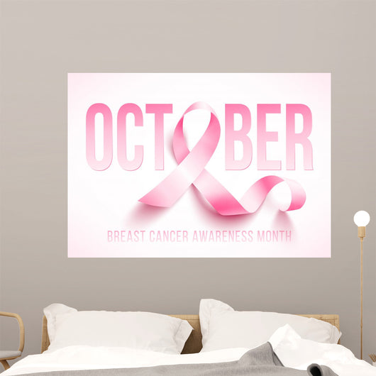 Breast cancer awareness Wall Mural