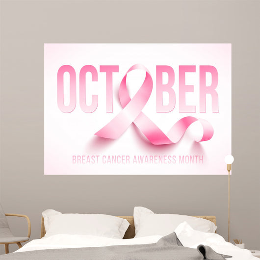 Breast cancer awareness Wall Mural
