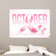 Breast cancer awareness Wall Mural