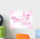 Breast cancer awareness Wall Mural