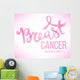 Breast cancer awareness Wall Mural