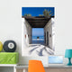 Beautiful Modern Construction Next to the Beach Wall Mural
