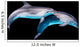 Dolphins Black Wall Decal