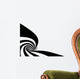 Abstract spiral Wall Decal