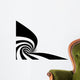 Abstract spiral Wall Decal