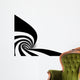 Abstract spiral Wall Decal
