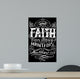 Our Faith Can Move Wall Decal
