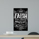 Our Faith Can Move Wall Decal