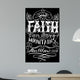 Our Faith Can Move Wall Decal