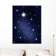 The stars and galagy. Astronomy background and cosmos Wall Mural