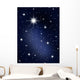The stars and galagy. Astronomy background and cosmos Wall Mural