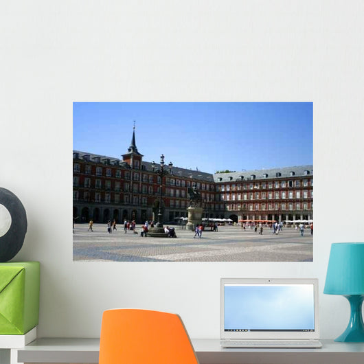 Madrid Plaza Wall Decal