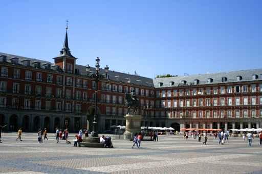 Madrid Plaza Wall Decal